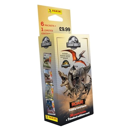 Jurassic World 4 Trading Cards Game Blister - 40pcs + 2pcs Limited Edition