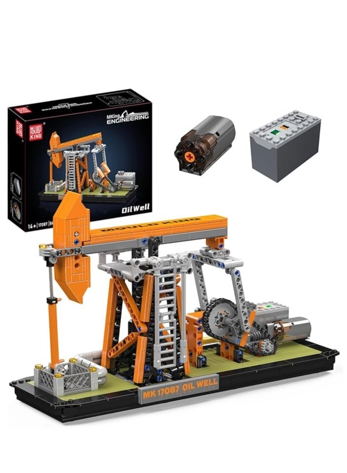 mould king 17087 Nodding Donkey Pumpjack