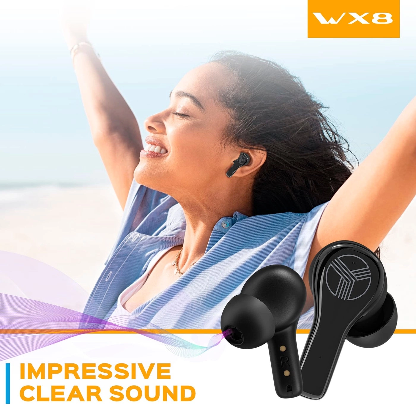 WX8 - Wireless Earbud