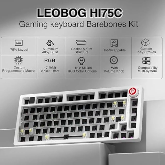 Hi75 - 75% Arrangement, 81-Key Layout Wired