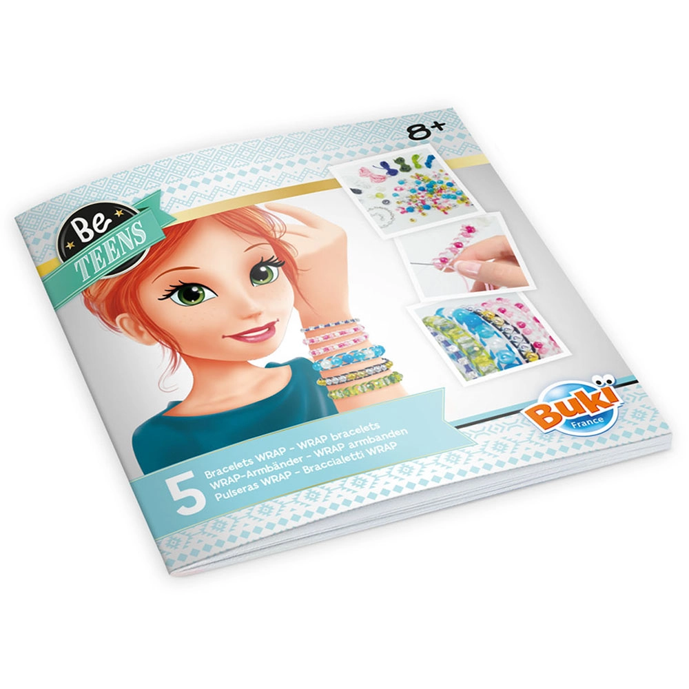 Wrap Bracelets Kit - Suitable for 8 to 13+ yrs Instruction sheet included