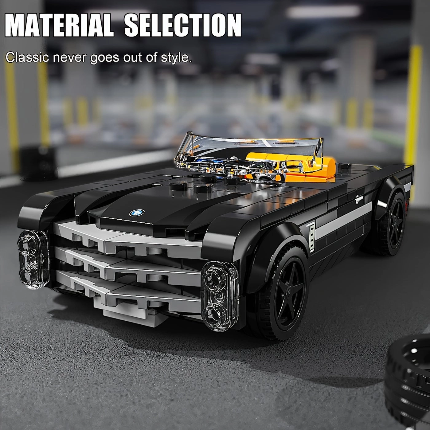 Super Racing Car - Collectible Display Case