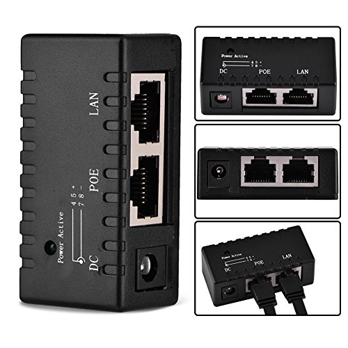 PoE Injector - 5-48V/2A 10/100Mbps