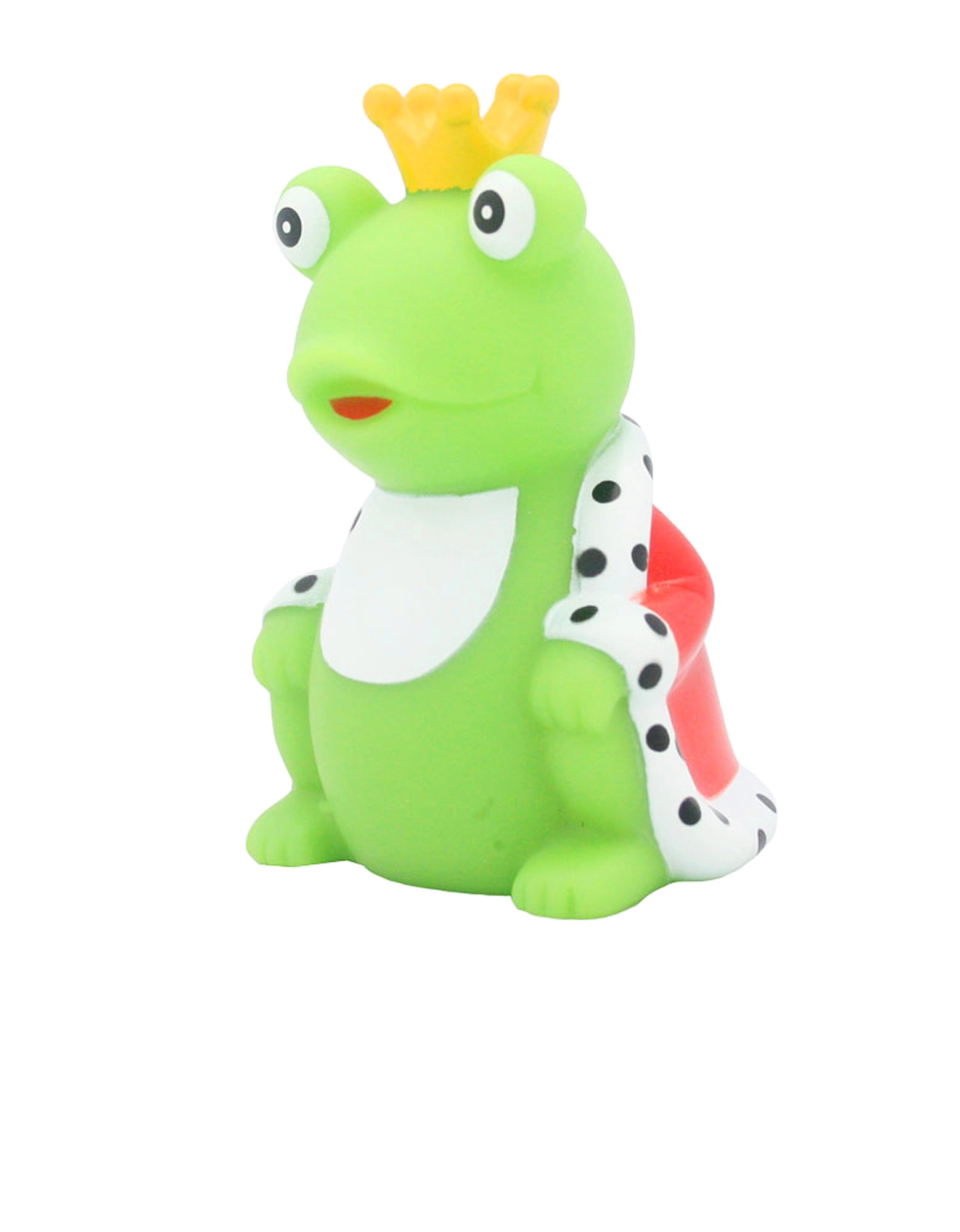 LILALU Frog King - 8.5 x 8.5 x 7.5 cm Rubber