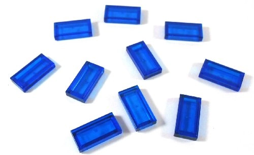 Tile 1x2 - Plastic 10