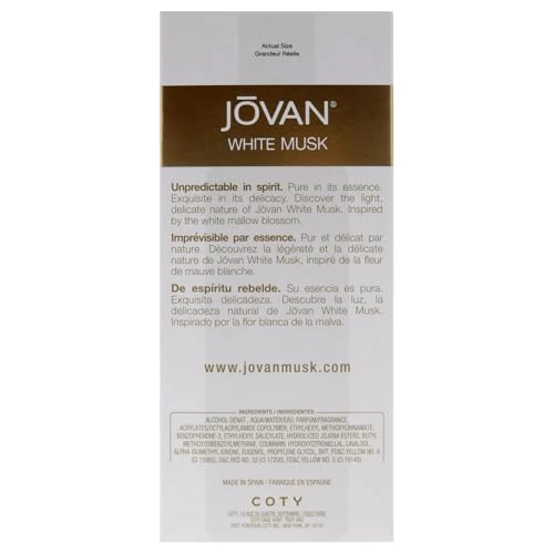 White Musk Eau De Cologne - 96 ml