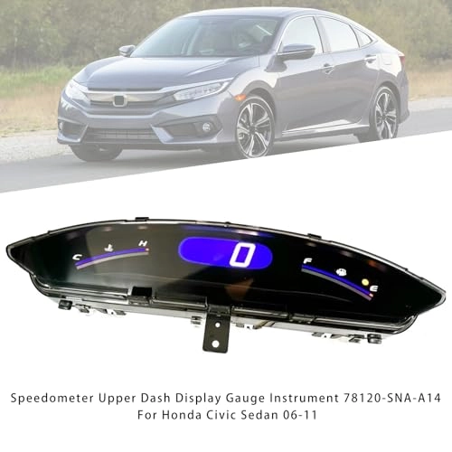 Speedometer Upper Dash Display Gauge - Honda Civic 2006-2011