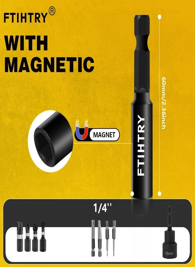 1/4"Magnetic Extension Socket Drill Bit Holder - 60mm 100mm 150mm