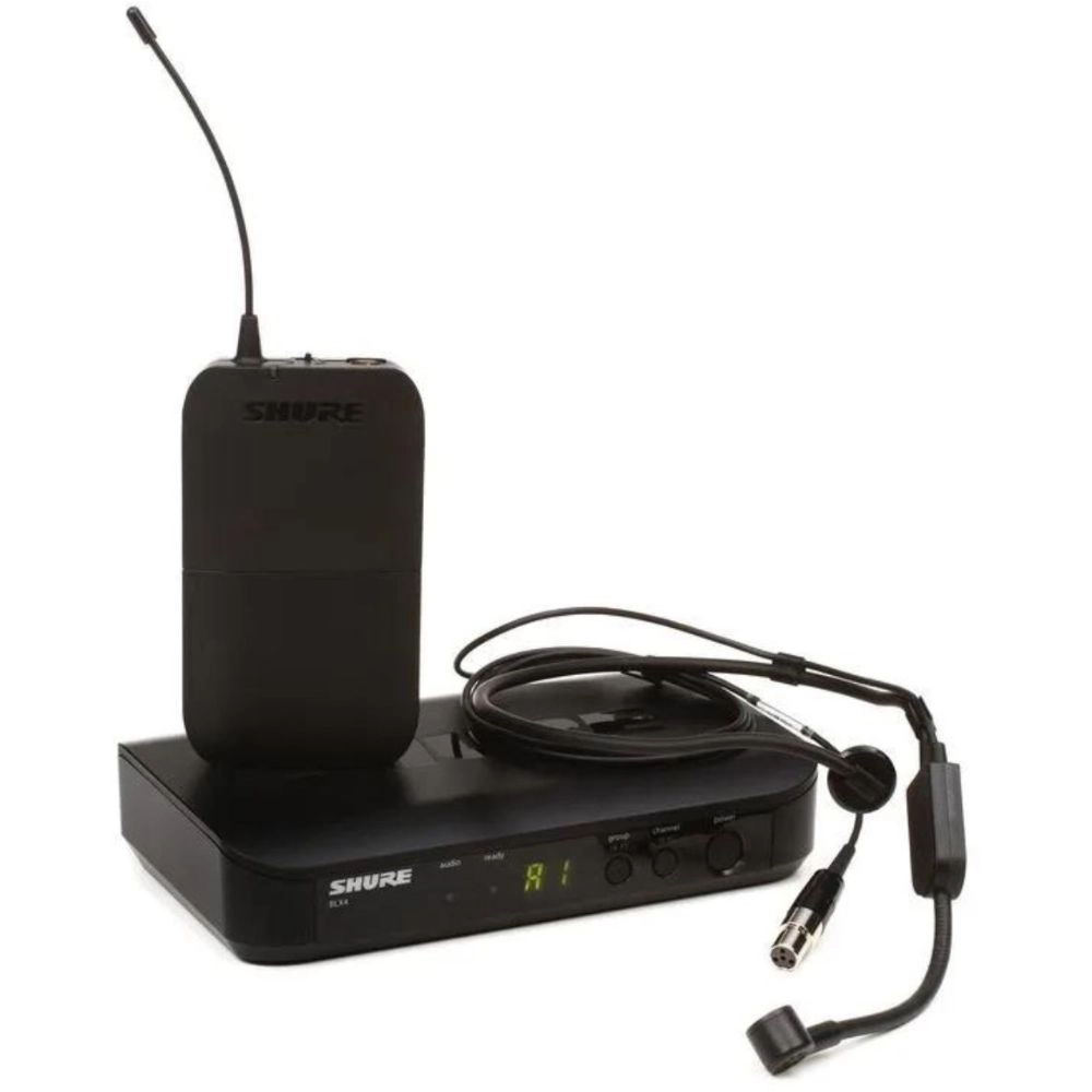 Shure BLX14/P31H8E - Headworn Wireless System Black