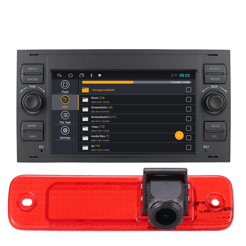 jojono GPS Navigator - 7 inch + Rear View Camera