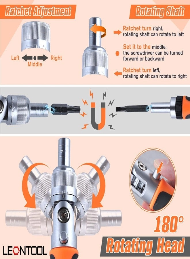 Ratcheting Screwdriver Set - 68 in 1