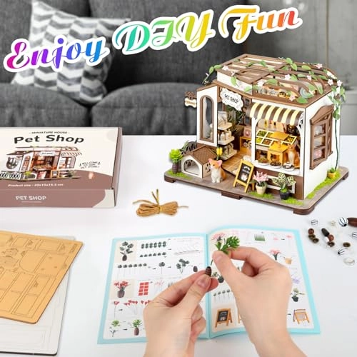 Miniature House Kit - Pet Shop