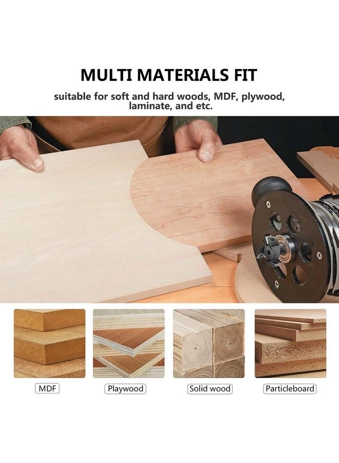 Spoilboard Surfacing Router Bit - 2.5 inch 1/2 inch