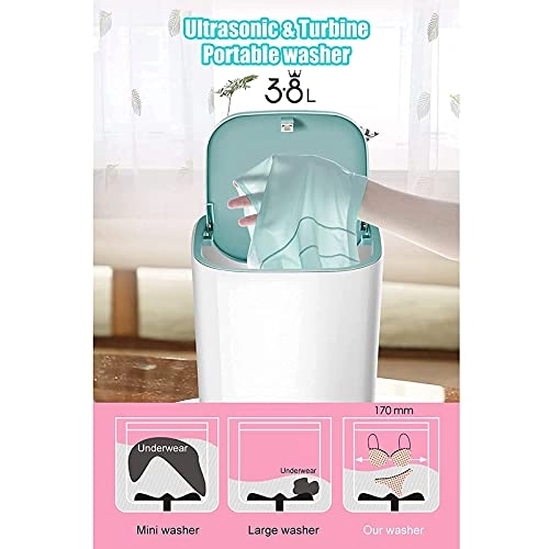 Portable Washing Machine - Mini Single Tub Timing Function