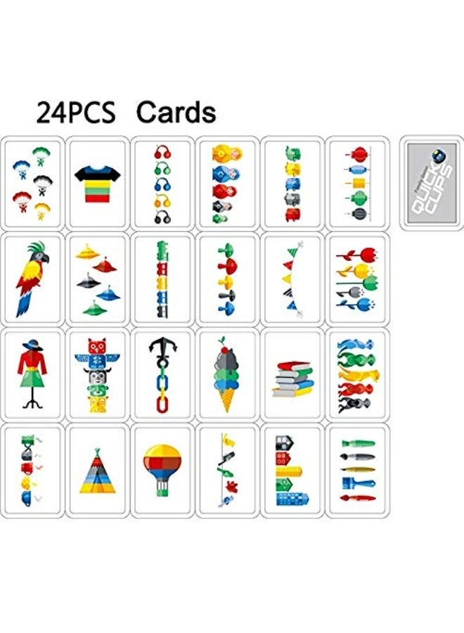 Cups Game - 6+ 30 pieces