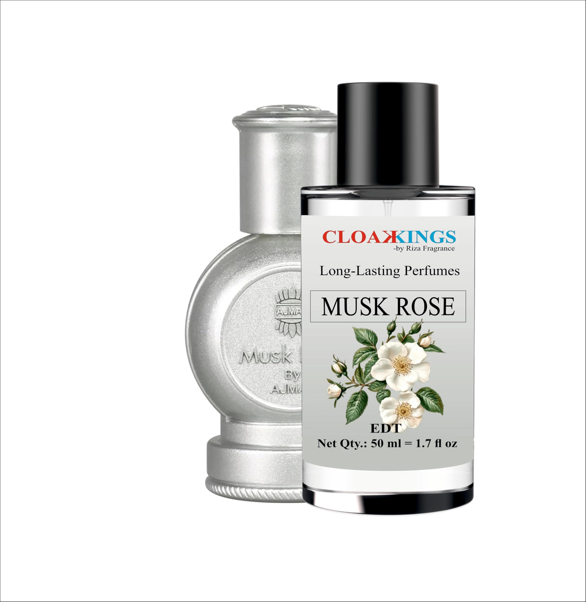 Riza Fragrance, Arif Colony, Aurangabad, Maharashtra. 431001 Musk Rose Eau de Parfum 50 ml