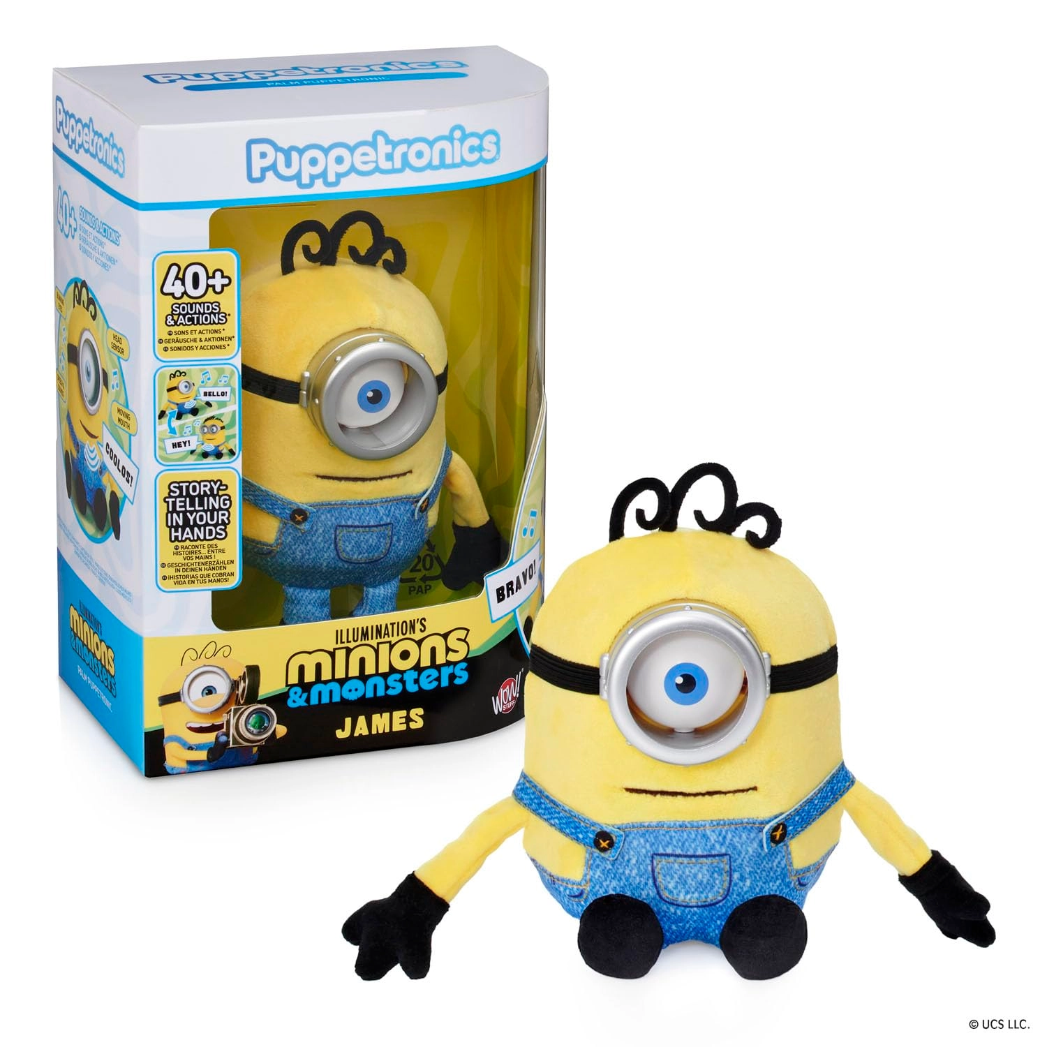 Famosa Puppetronic Minions James - Kid