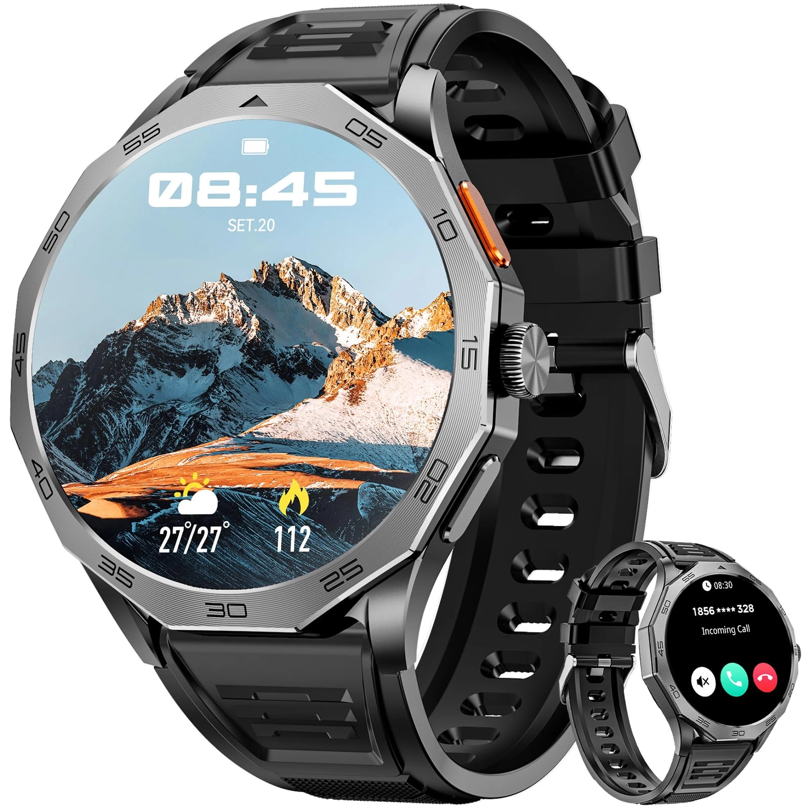 Military Smart Watch 55mm metal