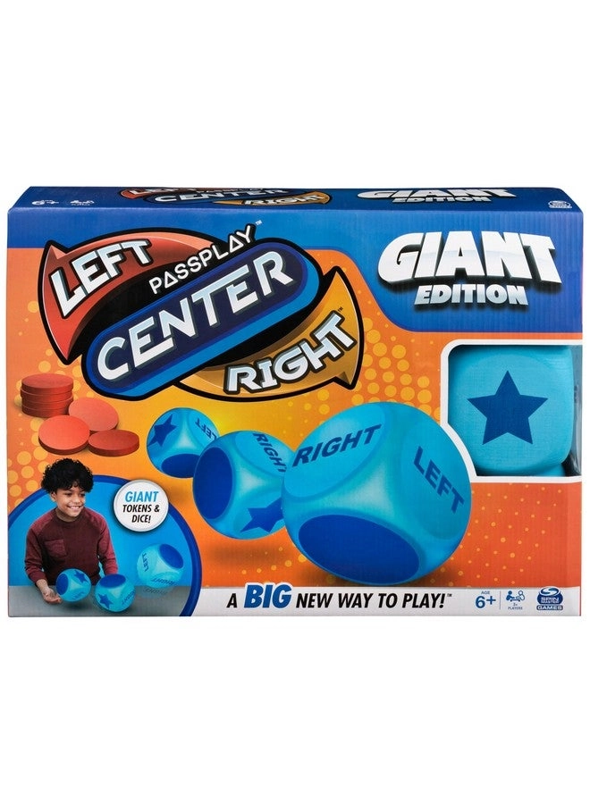 SPIN MASTER GAMES Left Center Right: Giant Size
