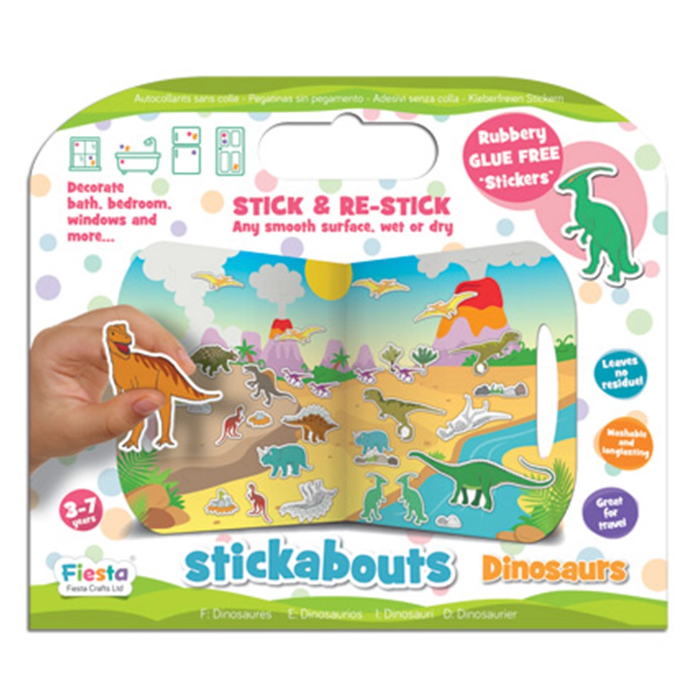 Stickabouts Dinosaurs - 3+ years Art & Craft Toys