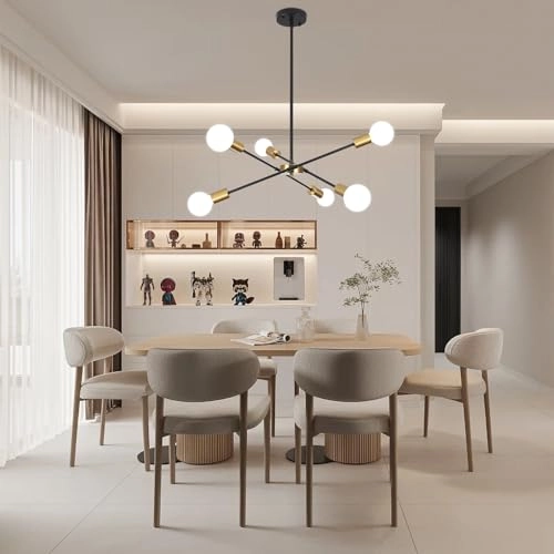 Modern Living Room Chandelier - Dimmable