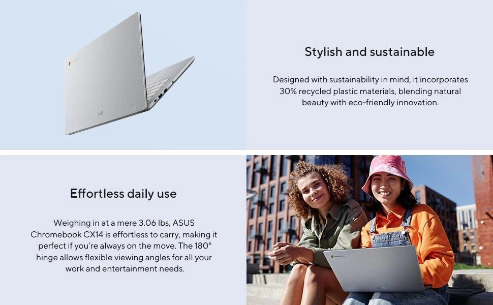 14" Touchscreen Chromebook - 14'' Celeron N4500 8GB DDR4 192GB SSD