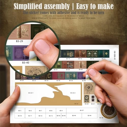 DIY Dollhouse Miniature Kit - Dust Proof Cover Gray Wood