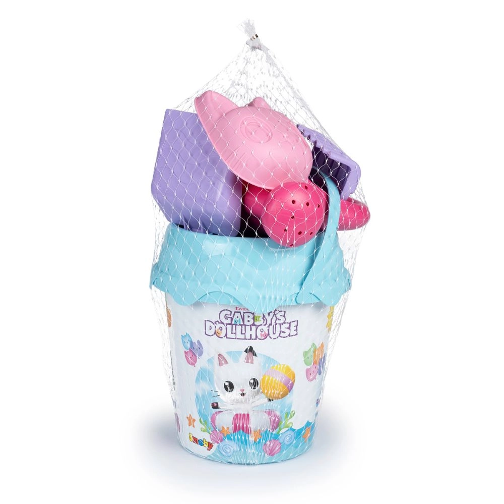 Smoby Gabby's Dollhouse Beach Bucket Playset - Light Blue 3+