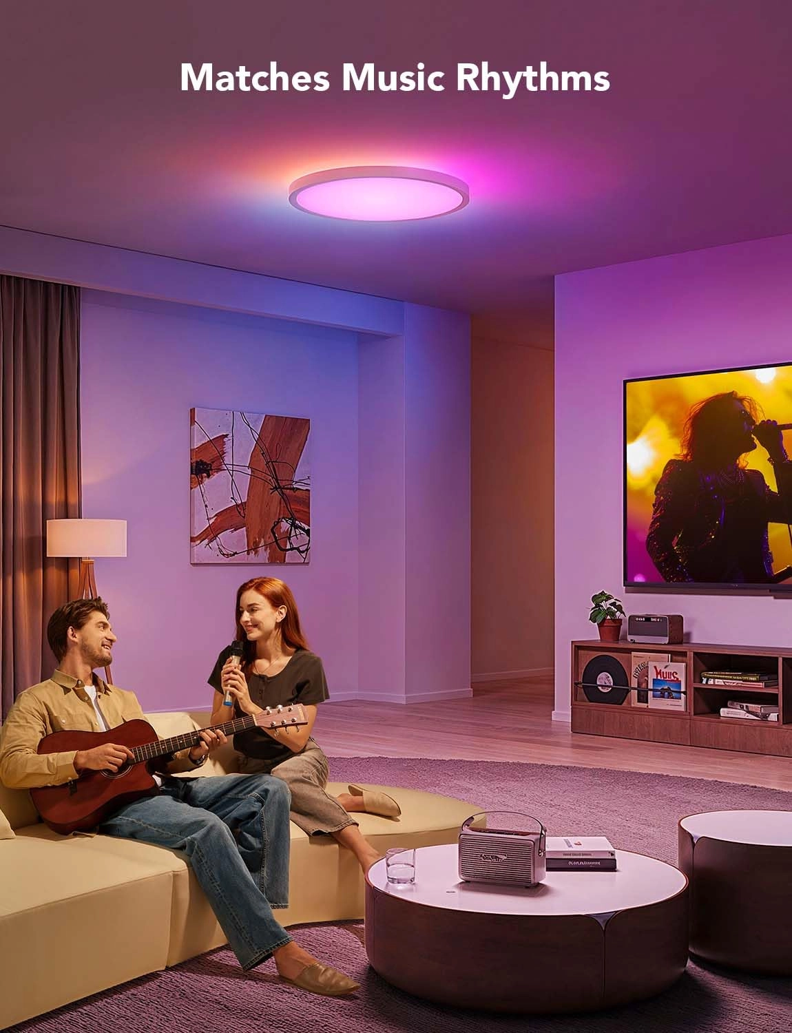 Smart Ceiling Light - 2200K-6500K Dimmable Pack