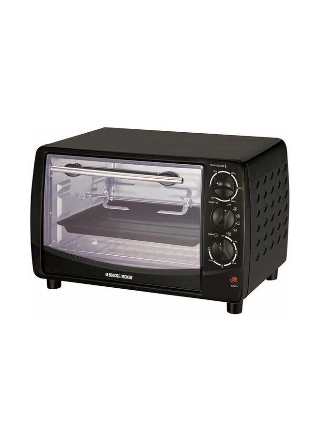 Black & Decker Toaster Oven With Rotisserie - 19L
