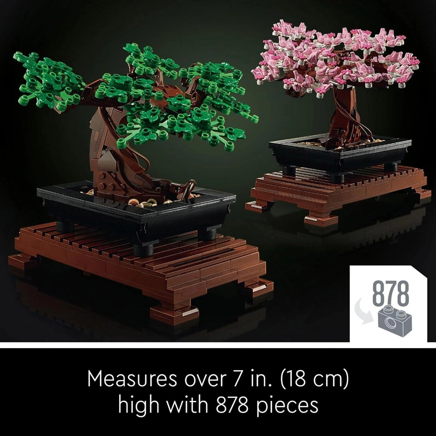 Icons Bonsai Tree (10281) - for Adults with Flowers