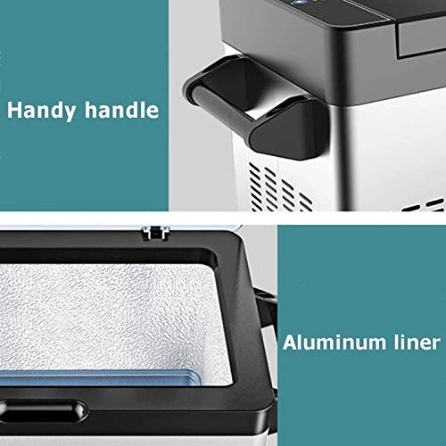 Car Compressor Refrigerator - 12V/24V Temperature Adjustable