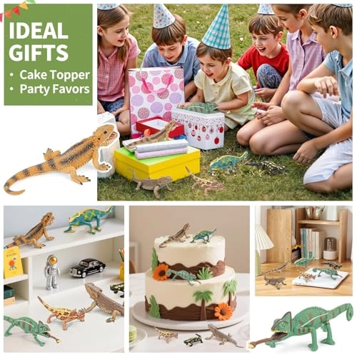 Lizard Figurines - 6PCS