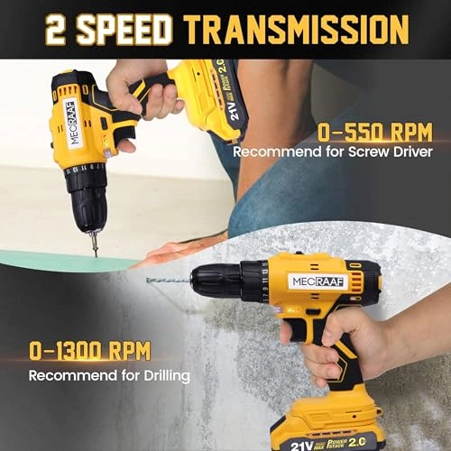 Cordless Drill - 2 Amp Hours