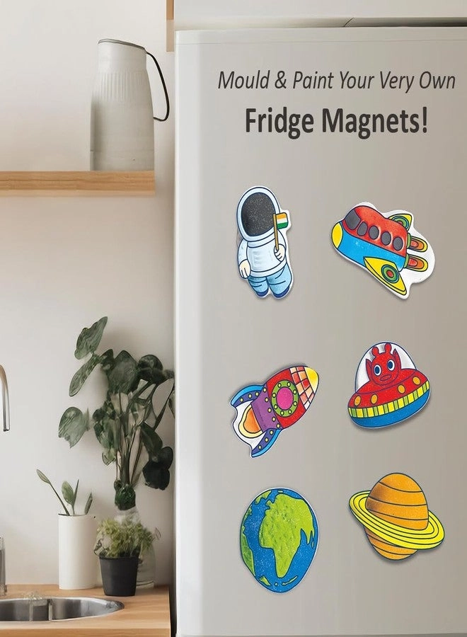 Mould & Paint Space Themed DIY Kit - 6 piece(s)