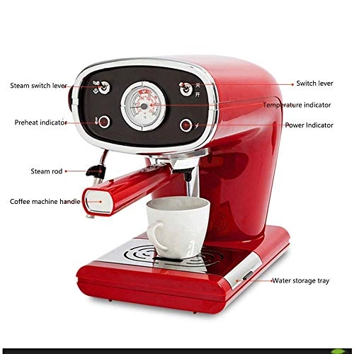 Semi-Automatic Coffee Machine - 0.3L Portable