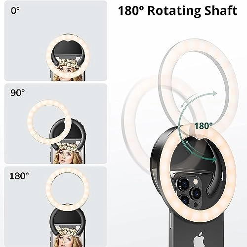 Rotatable Selfie Ring Light - 10cm