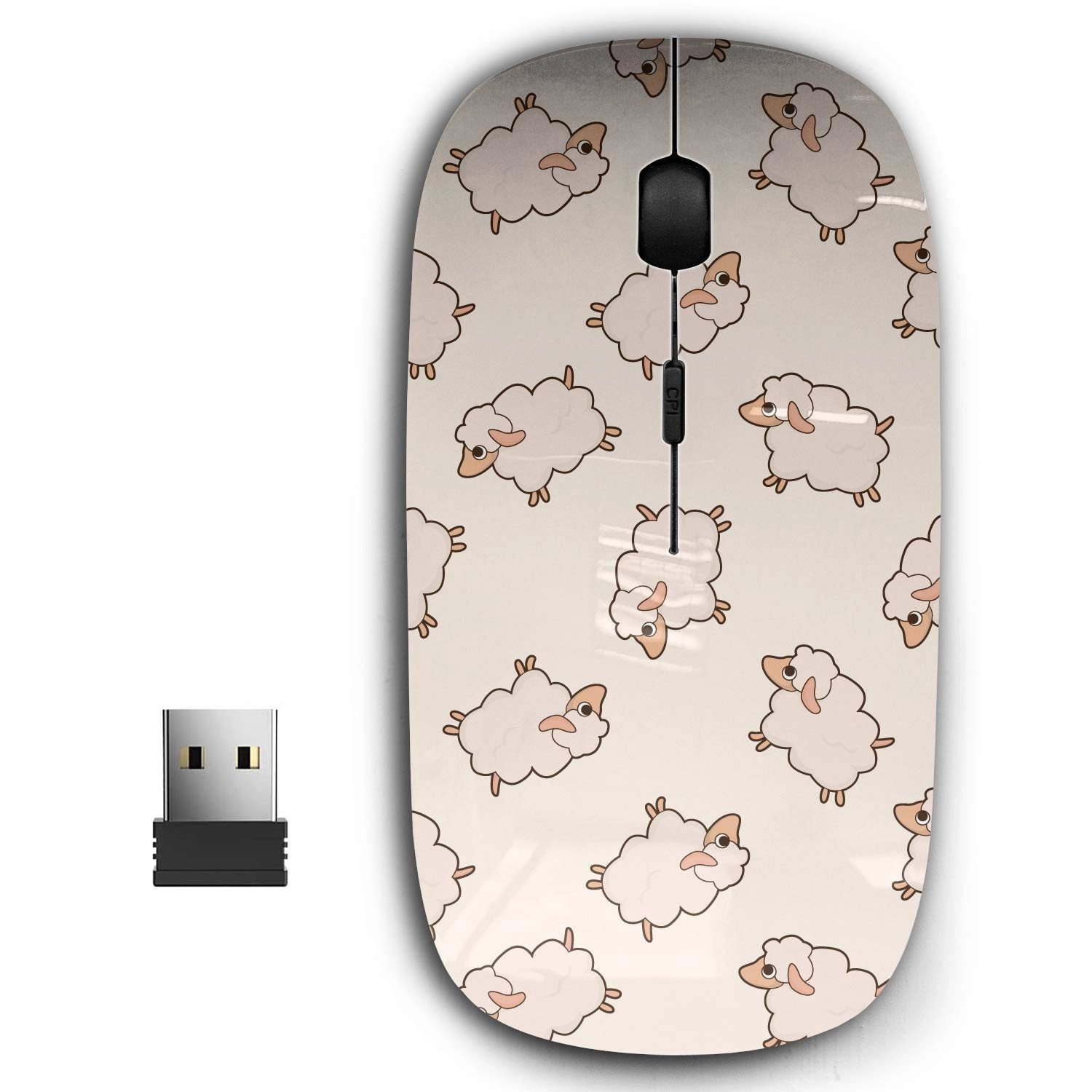 2.4G Ergonomic Portable USB Office Mouse - Wireless
