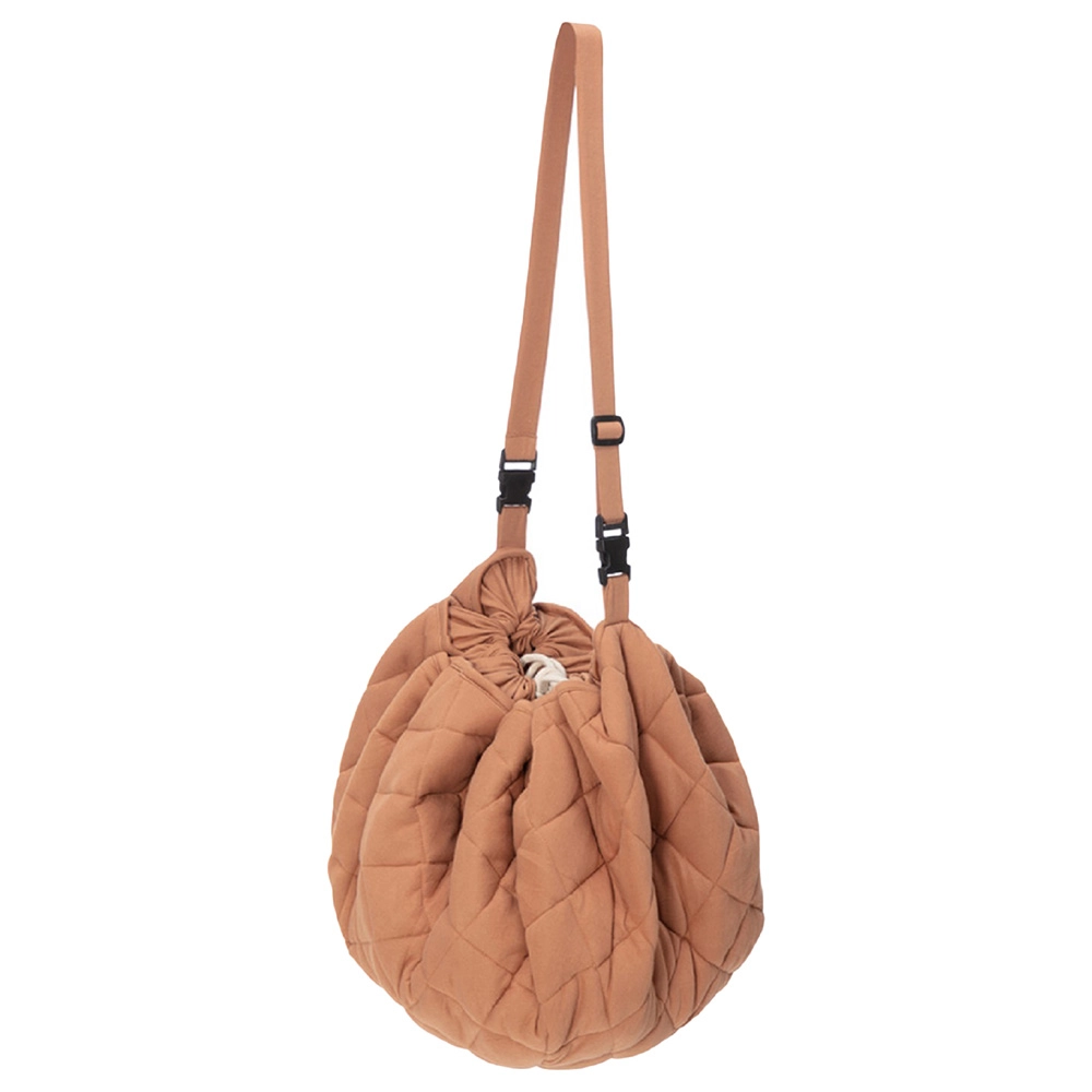 Playmat & Storage Bag - Organic Tawny Brown 6 months