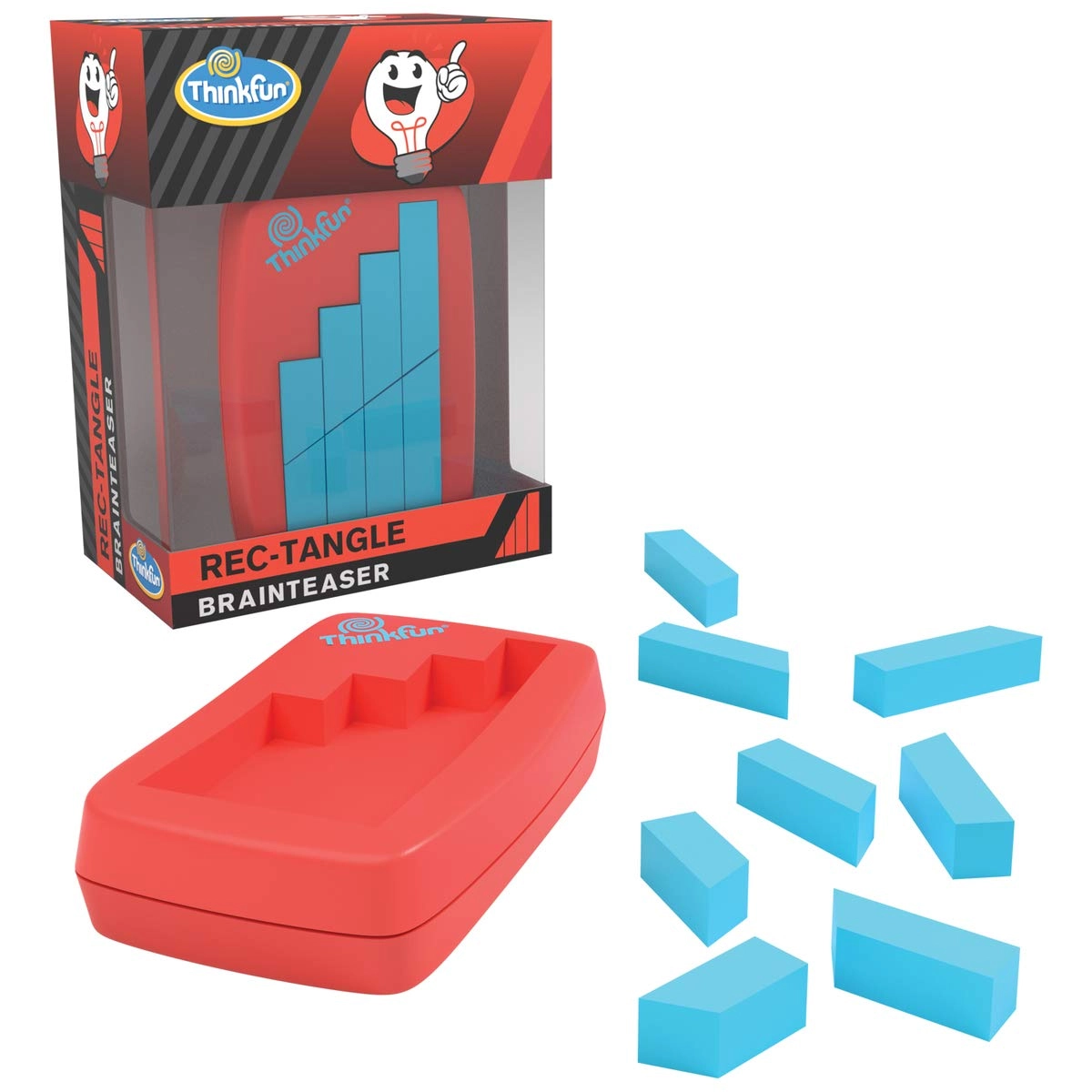 ThinkFun Rec-Tangle - Pocket 8 pieces