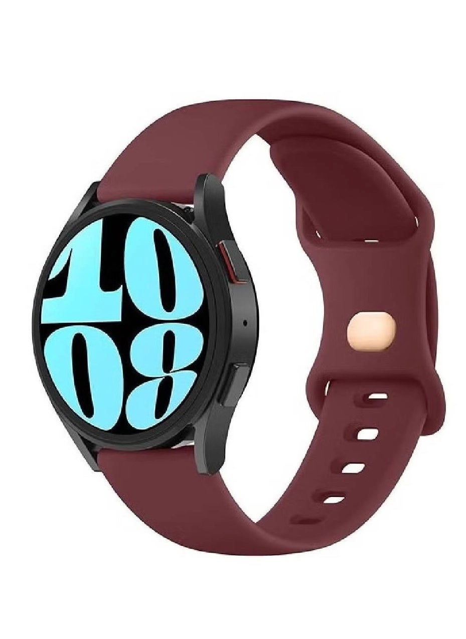 Beauenty Silicone Replacment Band for Samsung Galaxy Watch 4, 4 Classic, 5, 5 Pro, 6 And 6 Classic