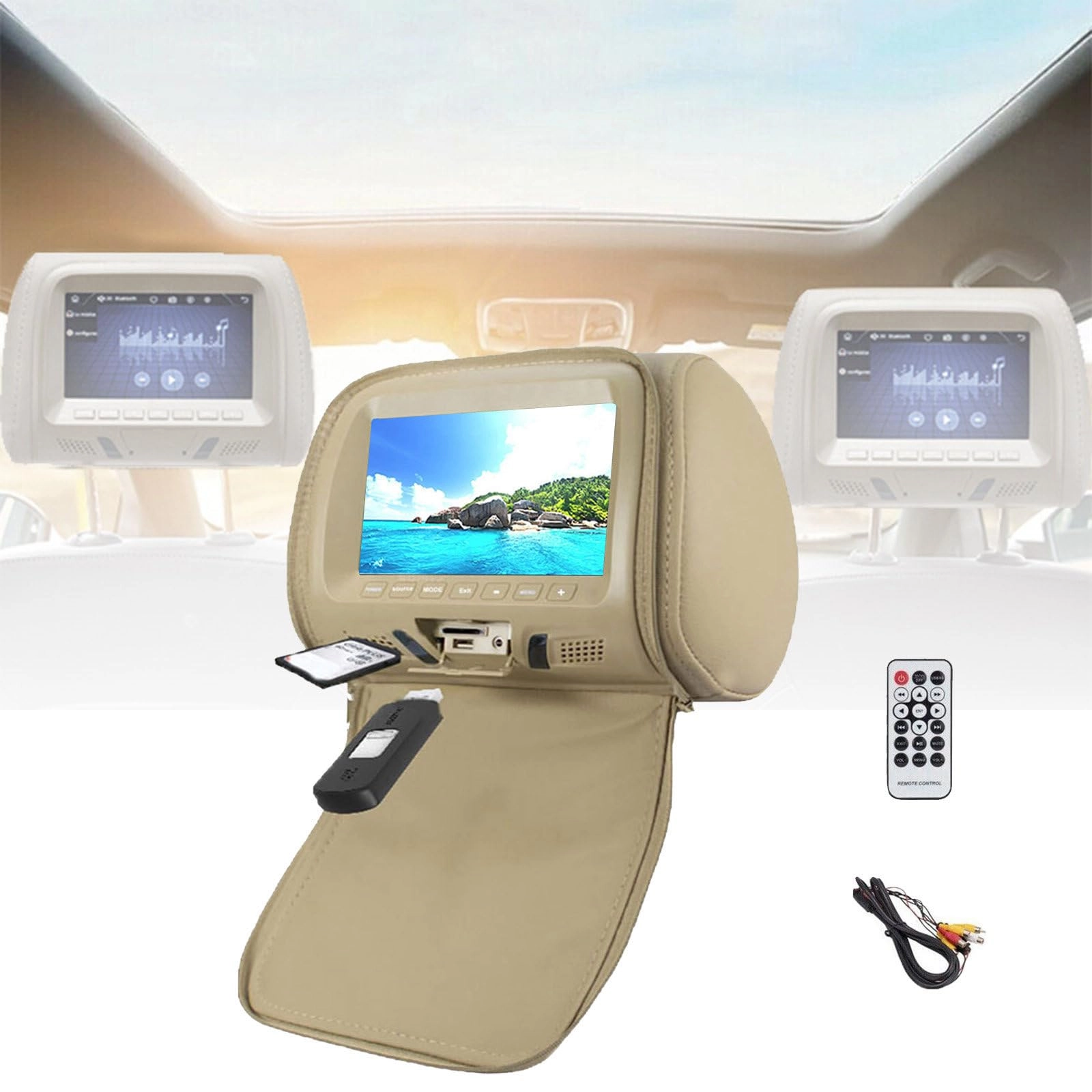 Car Headrest Monitor - 7 Inch