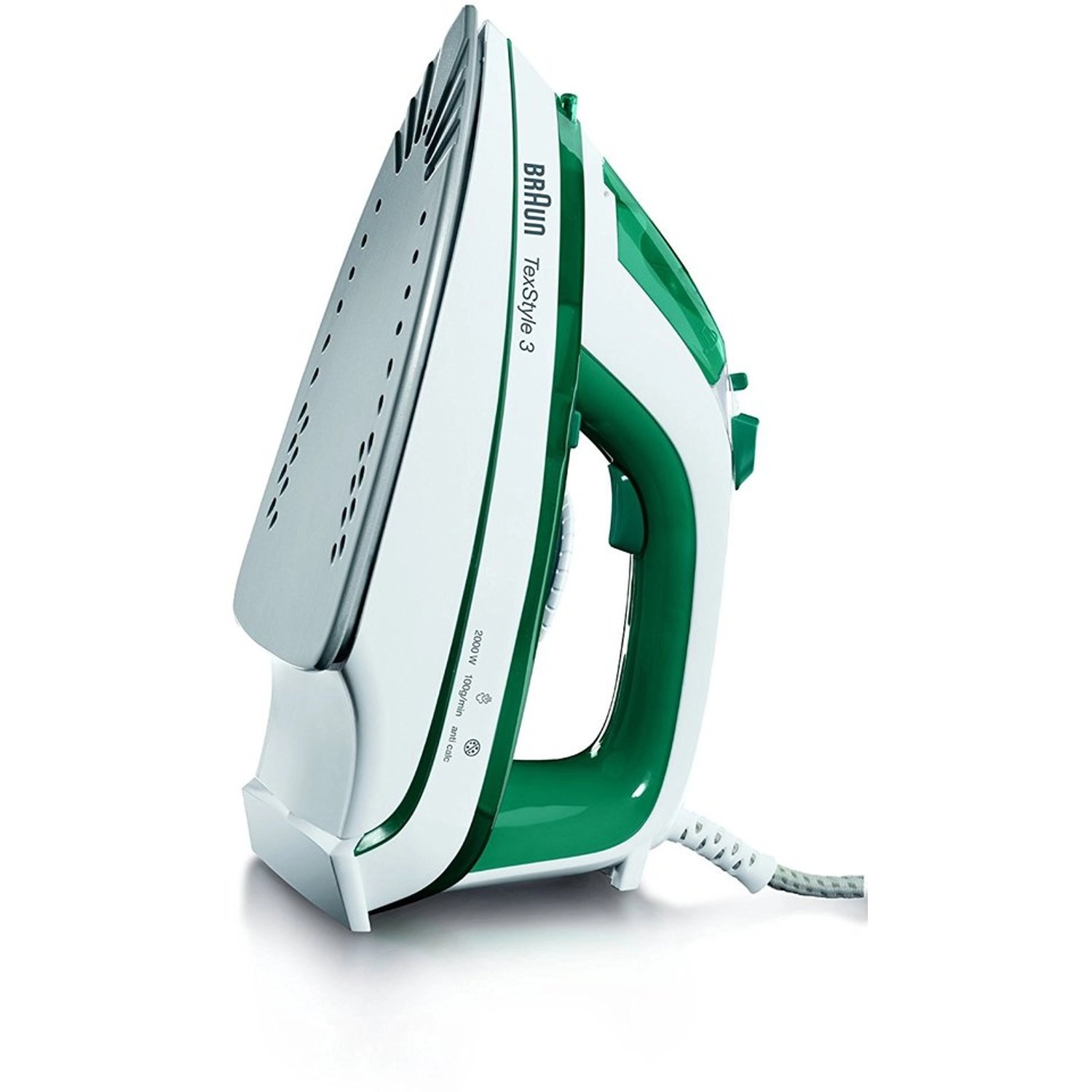 Dry & Steam Iron - 0.3 Liter 2000 Watt Ceramic