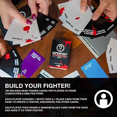 Superfight: The Walking Dead Deck - 100 Cards