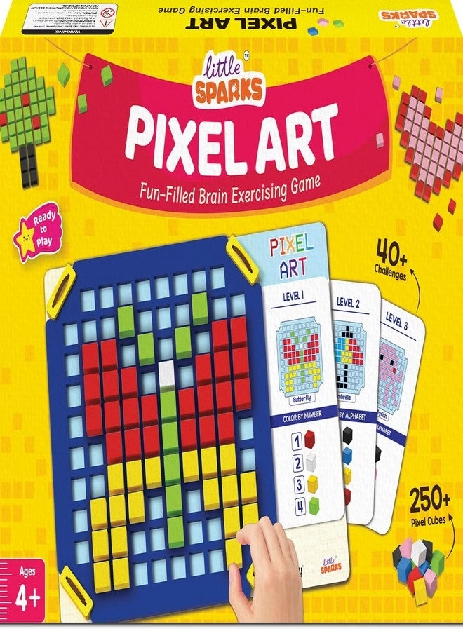 Pixel Art Puzzle - 4-8 Years 40+ pieces