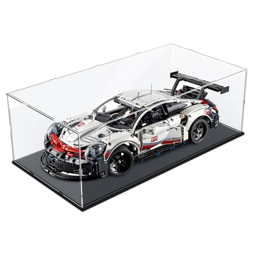Clear Acrylic Model Car Display Case - 1pc 1/8 1/10 Lego 42083/42096/42125/42143