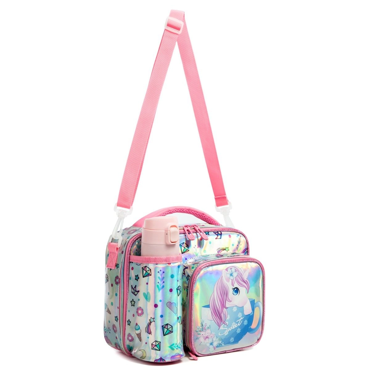 Bento Lunch Bag - Unicorn Pink 7L