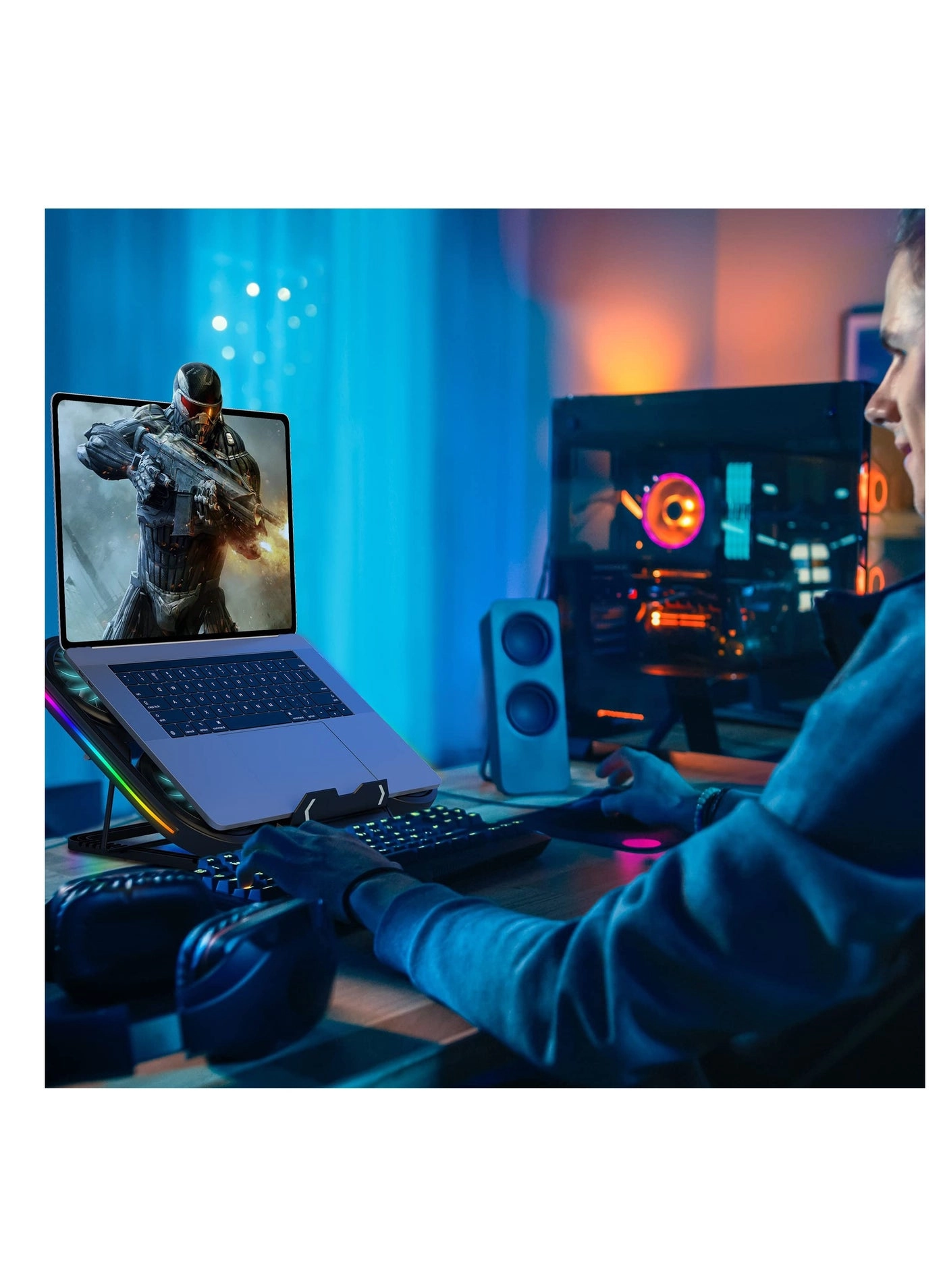 Folding Laptop Cooling Pad