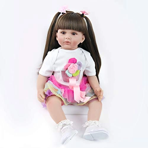 Reborn Baby Doll - 22 Inches / 55 cm Silicone Ages 3+
