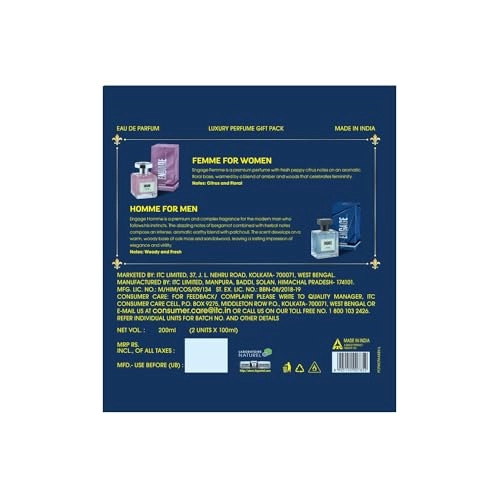 Femme - Eau de Parfum 100ml + Homme